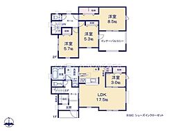 川越市的場第10　新築分譲住宅　全2棟　2号棟
