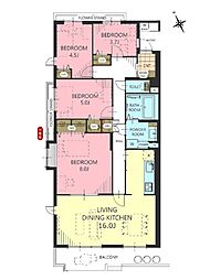 川越ニューシティいせはらリバーサイド壱番館6号棟