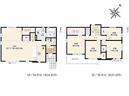 川越市霞ヶ関北19期　新築一戸建て