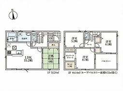 日高市高萩第32　新築分譲住宅　全3棟　1号棟
