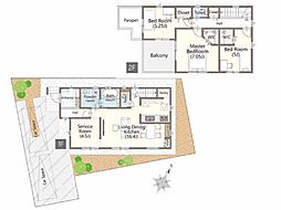 川越市藤木町R7　新築分譲住宅　全8棟　6号棟
