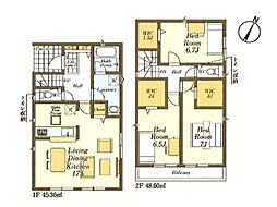 川越市上新河岸第2　新築分譲住宅　全2棟　2号棟