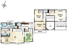 坂戸市鶴舞2丁目5期　　新築一戸建て