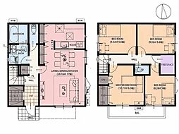 坂戸市伊豆の山町　新築分譲住宅　全2棟　1号棟