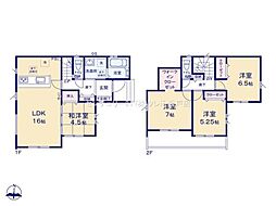 川越市霞ヶ関北14期　新築一戸建て