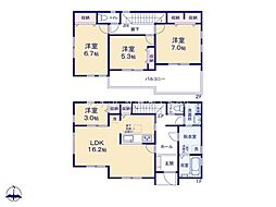 川越市下小坂 新築分譲住宅 全5棟 2号棟