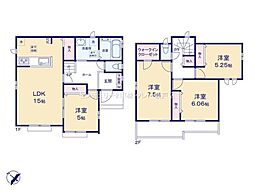 川越市中台元町1丁目23番　新築分譲住宅　全5棟　D号棟