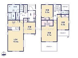 東松山市五領町　新築分譲住宅　全3棟　3号棟