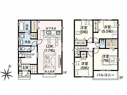 川越市砂新田29期　新築分譲住宅　全10棟　8号棟