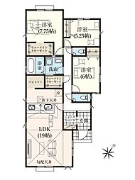 嵐山町菅谷4期　新築分譲住宅　全2棟　1号棟
