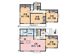 川越市安比奈新田1番1　新築分譲住宅　全7棟　D号棟