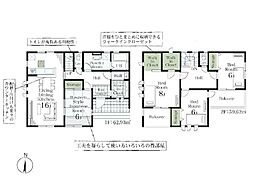 吉見町東野第2　新築分譲住宅　全5棟　5号棟