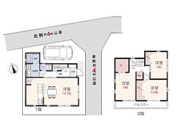 川越市的場　新築一戸建て