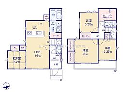 鶴ヶ島市藤金15期 新築分譲住宅 全11棟 1号棟