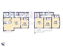 川越市砂新田　新築分譲住宅　全2棟　B号棟
