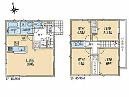 川越市仙波町第3　新築一戸建て