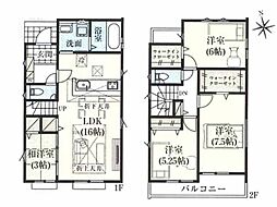 川越市中台3期 新築分譲住宅 全3棟 1号棟