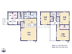 坂戸市三光町5期　新築分譲住宅　全2棟　1号棟