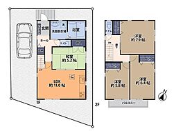 川越市的場　中古一戸建て