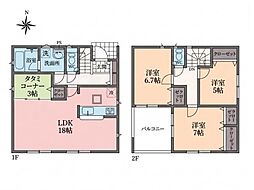 越生町上野東第5　新築分譲住宅　全6棟　1号棟