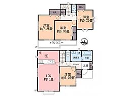 川越市安比奈新田1番1　新築分譲住宅　全7棟　E号棟