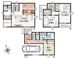 鶴ヶ島市鶴ヶ丘6期　新築一戸建て