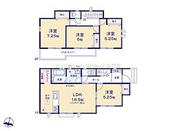 川越市笠幡34番　新築分譲住宅　全4棟　C号棟