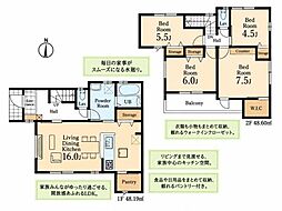 川越市笠幡第六　新築一戸建て
