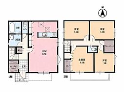 坂戸市伊豆の山町 新築分譲住宅 全2棟 1号棟