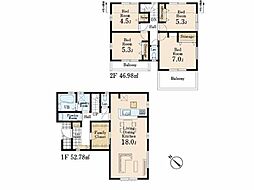 川越市中台 新築分譲住宅 全13棟 11号棟