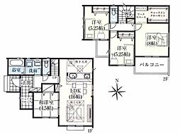 川越市中台3期　新築分譲住宅　全3棟　2号棟
