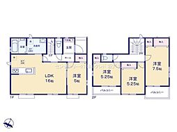 川越市小室第1期　新築分譲住宅　全6棟　B号棟