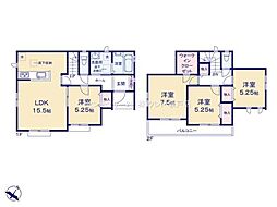 川越市小室第1期　新築分譲住宅　全6棟　E号棟