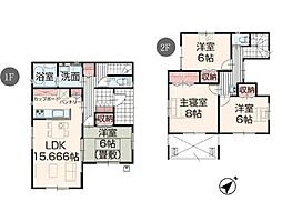鶴ヶ島市中新田　新築分譲住宅　全3棟　2号棟
