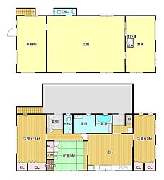 和歌山市江南大型倉庫付き戸建て