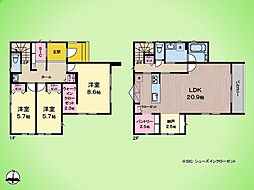 川崎市 宮前区西野川3丁目 戸建て