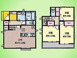 八王子市散田町2丁目 戸建て 1号棟