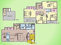 横浜市 保土ケ谷区桜ケ丘1丁目 戸建て 1号棟