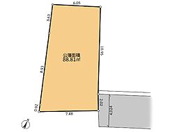 座間市ひばりが丘3丁目 土地