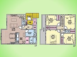 秦野市鶴巻南3丁目 戸建て 1号棟