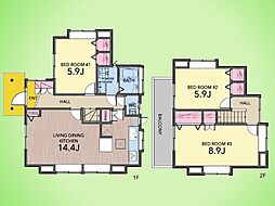 横浜市 緑区白山3丁目 戸建て