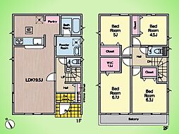 伊勢原市下糟屋 戸建て 1号棟
