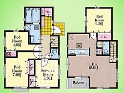 横浜市 港南区東芹が谷 戸建て 1号棟