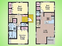 横浜市 港南区東芹が谷 戸建て 2号棟