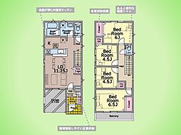 綾瀬市上土棚 北4丁目 戸建て 4号棟