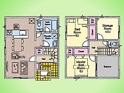 相模原市 中央区上溝 戸建て 6号棟