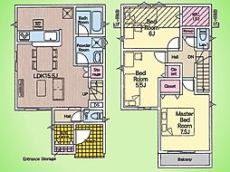 大和市柳橋2丁目 戸建て 1号棟