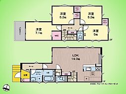 座間市緑ケ丘5丁目 戸建て 1号棟