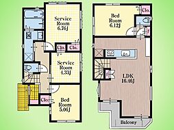 横浜市 旭区南希望が丘 戸建て 2号棟