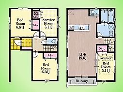 座間市相模が丘2丁目 戸建て 1号棟